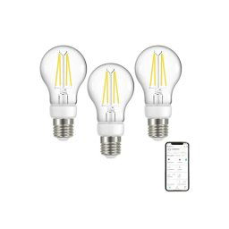 Smart LED žiarovka filamentová E27 7W IMMAX NEO 07713C WiFi Tuya sada 3ks