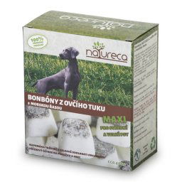 Pamlsok z ovčieho tuku s morskou riasou MAXI 250g