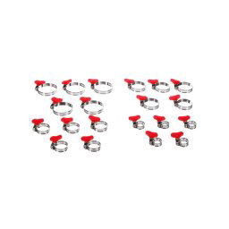 Spona na hadicu SIXTOL Mechanic Connect Set 10-44mm 20ks