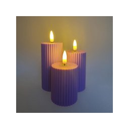 LED sviečka HOME DECOR HD-140 sada 3ks