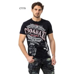 Tričko Cipo & Baxx CT779 black