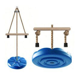 Detská hojdačka disk priemer 30 cm modrá