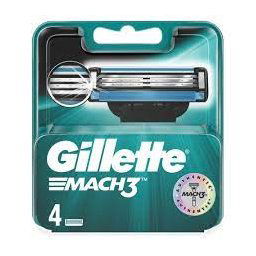 Gillette Mach3 čepieľky 4ks