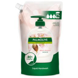 Palmolive Natural Milk & Almond tekuté mydlo náplň 500 ml