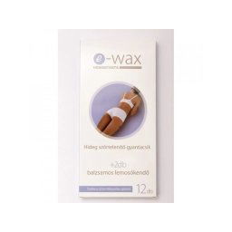 E-WAX Depilačné voskové pásiky na telo 12ks + utierky 2ks