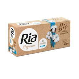 Ria Organic Tampóny Super 16ks