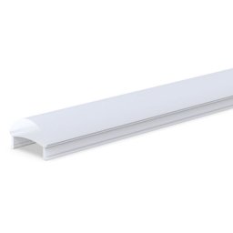 LED Solution Nacvakávací vypuklý difúzor pre nástenný profil N3 Vyberte variantu a dĺžku: Opálový vypuklý difúzor 2m 191322