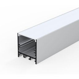 LED Solution Nástenný profil pre LED pásiky a pre konštrukciu svietidiel N7 Vyberte variantu a dĺžku: Profil + Nacvakávacie opálový difúzor 1m 191305_191307