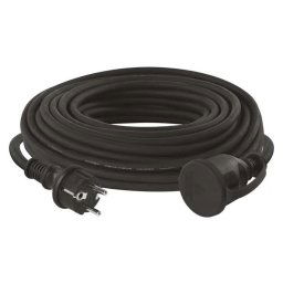 EMOS Vonkajší predlžovací kábel - spojka, 20m, 1 zásuvka, guma-neoprén, 230V, 1.5mm2 P01720