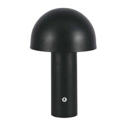 LED Solution Čierna LED stolná nabíjacia lampa 250mm 3W 7898