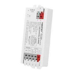 LED Solution Mi-Light MiBoxer RF Prijímač 2v1 pre jednofarebné a CCT LED pásiky, bezskrutkový E2-RF