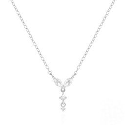 Olivie Strieborný minimalistický náhrdelník 8706