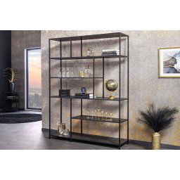 LuxD Dizajnový regál Maille 185 x 135 cm mramor antracit