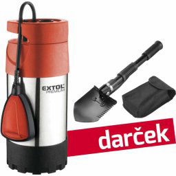 Čerpadlo ponorné 4-stupňové antikorové, príkon 1000W EXTOL PREMIUM 8895008X