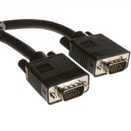 Kábel C-TECH VGA, MM, tienený, 1,8m CB-VGAMM-18