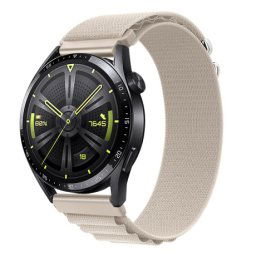 BStrap Nylon Loop remienok na Garmin Vivoactive 5, starlight