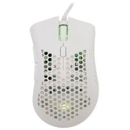 Baracuda Gaming mouse CORAL, 6D, 12800 dpi, white CORAL-W