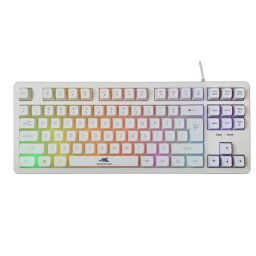 Baracuda Gaming keyboard KRILL, US, white KRILL-W
