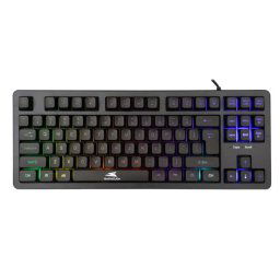 Baracuda Gaming keyboard KRILL, US, black KRILL-B