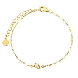 Olivie Strieborný náramok s opálom GOLD 8869