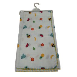 Textiln osuka/prikrvka77x78 cm - modr dha