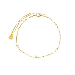 Olivie Strieborný náramok TRI SESTRY GOLD 8959