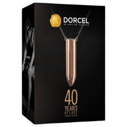 Dorcel - nabjac vodotesn vibrtor na krk (rosegold)