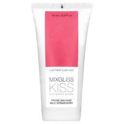 Mixgliss Kiss Wild - lubrikant na vodnej bze - jahoda (70ml)