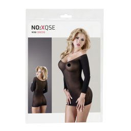 NO:XQSE - Dlh rukvy, priehadn body pretoe zvdzanie - ierna (S-L)