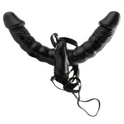 Nastaviten dvojit vibrtor (ierny) - Fetish