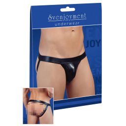 Leskl minimalistick spodky pre muov (ierne) - XL