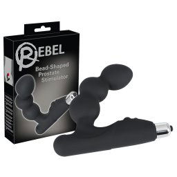Rebel - gulikov prostatov vibrtor (ierny)
