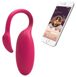Magic Motion Flamingo - Inteligentn vibrtor (ruov)