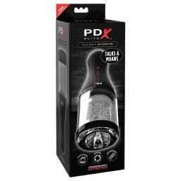 PDX Elite - masturbtor pre muov - oton - priehadn/ierny