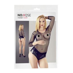 NO:XQSE - Dmsky sieovan top - ierny (S-L)