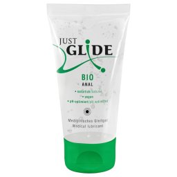 Just Glide - anlny lubrikant - bio, vegn, na vodnej bze - 50 ml