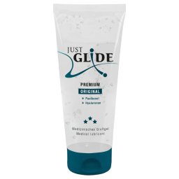 Just Glide Premium Original - lubrikant na vodnej bze - vegnsky - 200ml