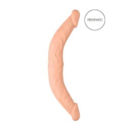 RealRock - dvojit dildo - 36 cm - telov farba