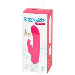 Happyrabbit - mini vibrtor s krlikom - dobjac - ruov
