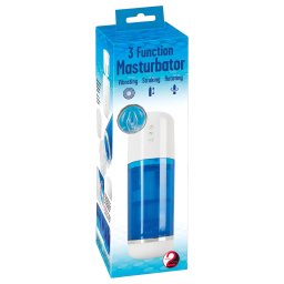 You2Toys - akumultorov rotan masturban strojek (modro-biely)