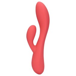 Loveline - nabjac, vodoodoln vibrtor s drdidlom klitorisu (ruov)