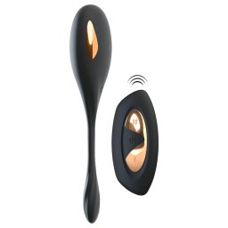 XOUXOU - vibran vajko na diakov ovldanie - ierne