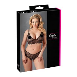 Cottelli - plus size ipkov sprava spodnej bielizne - ierna