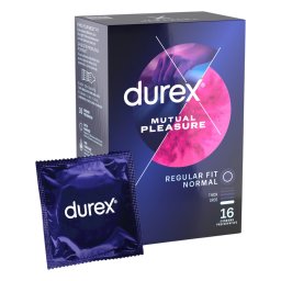 Durex Mutual Pleasure - oneskoren prezervatvy (16 ks)