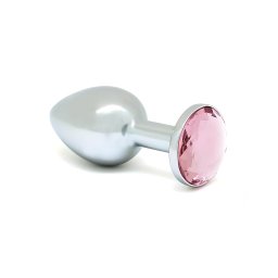 Rimba XS - ruov kamienkov kovov anl plug (strieborn)