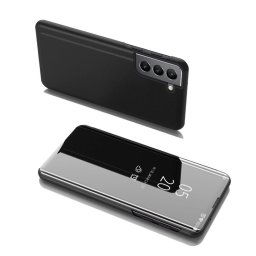 Hurtel Clear view čierne puzdro na telefon Samsung Galaxy S22 Plus