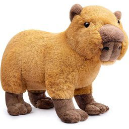 Roztomilý plyšový maskot hračka Kapibara 30 cm