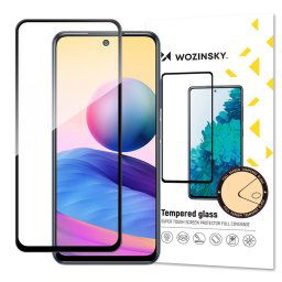 Wozinsky 5D Tvrdené sklo pre Xiaomi Redmi Note 10 5G / Poco M3, čierne