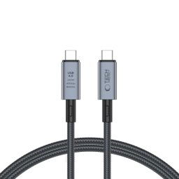 Tech-Protect Ultraboost Max kábel USB 4.0 8K / USB-C 240W 1m, šedý