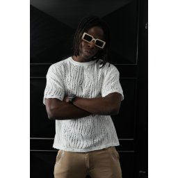 Tričko Lagos oversize white